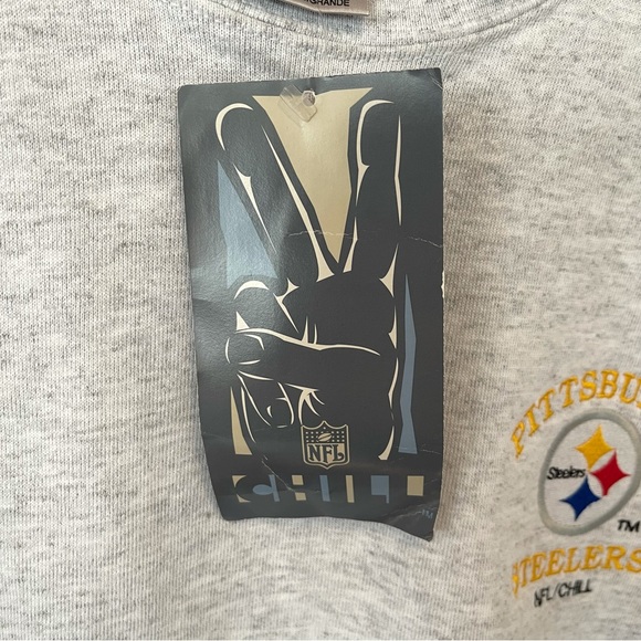 Vintage Classic NFL Chill Pittsburgh Steelers Sweatshirt L - Picture 5 of 6
